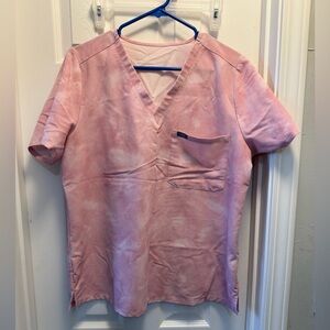 Figs limited edition f cancer marbled rose scrub set